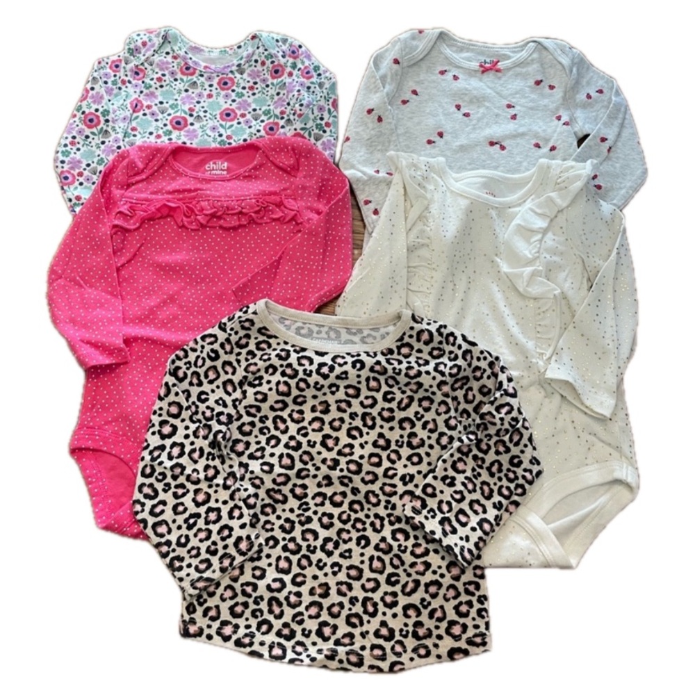 Baby Girl Shirts Bundle